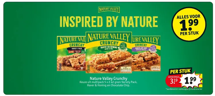 Aanbieding: Nature Valley Crunchy