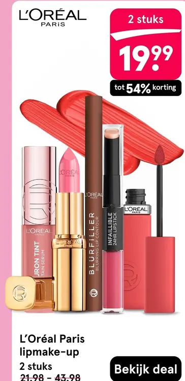 Aanbieding: Lipmake-up