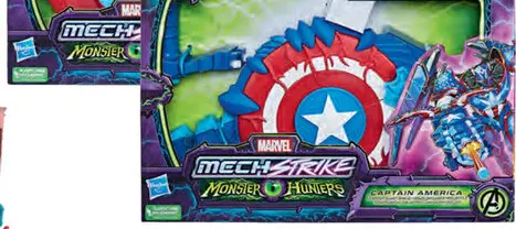 Aanbieding: Marvel mech strike monster hunters captain am