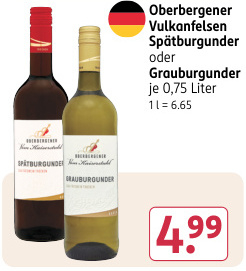 Aanbieding: Oberbergener Vulkanfelsen Spätburgunder oder 