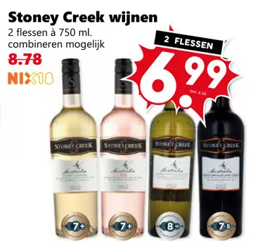 Aanbieding: Stoney Creek wijnen