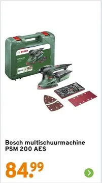 Aanbieding: Bosch multischuurmachine PSM 200 AES