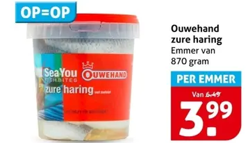 Aanbieding: Ouwehand zure haring