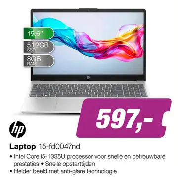 Aanbieding: HP 15-fd0047nd