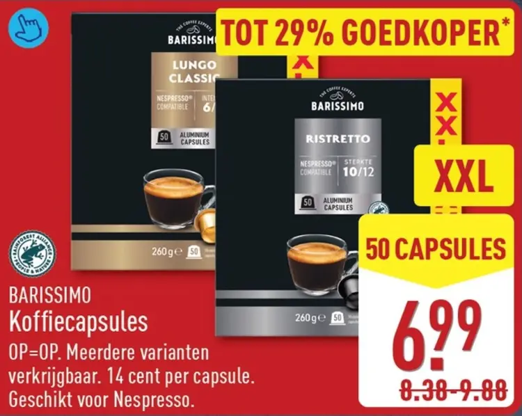 Aanbieding: Koffiecapsules
