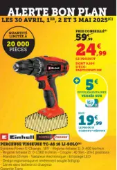 Offre: PERCEUSE VISSEUSE TC-AS 18 LI-SOLO