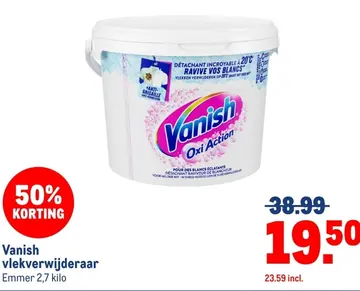 Aanbieding: Vanish vlekverwijderaar