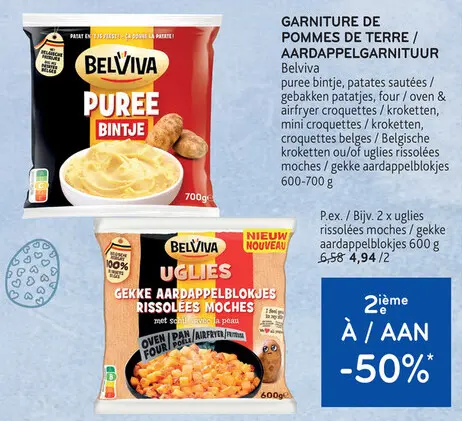 Offre: Garniture de pommes de terre