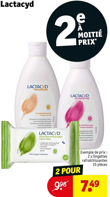 Offre: Produits d'hygiène intime