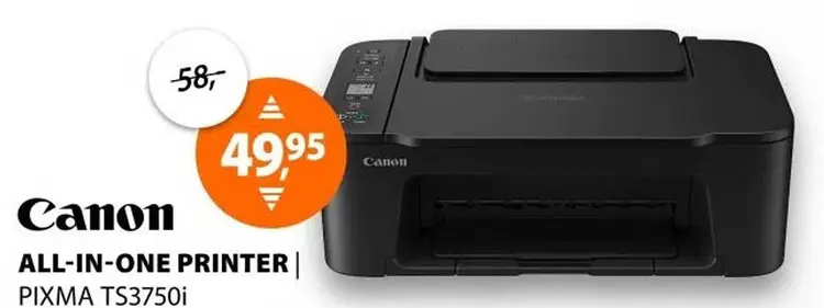 Aanbieding: ALL-IN-ONE PRINTER PIXMA TS3750i
