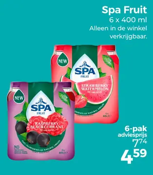 Aanbieding: Spa Fruit