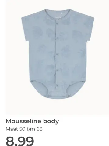Aanbieding: Mousseline body