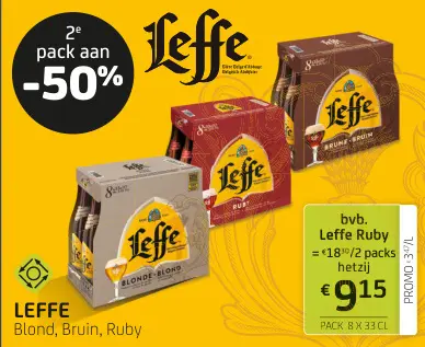 Promotie: Blond, Bruin, Ruby