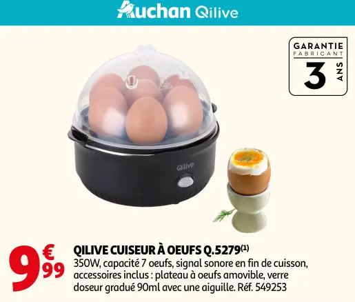 Promotie: Cuiseur à oeufs q.5279