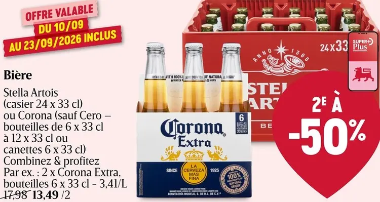 Offre: Bière
