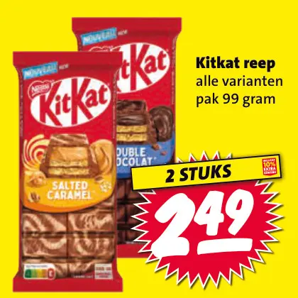 Aanbieding: Kitkat reep