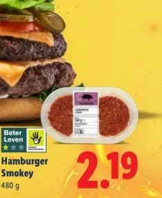 Aanbieding: Hamburger Smokey