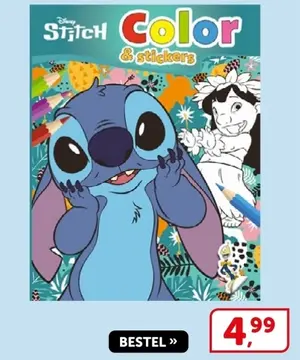 Aanbieding: Disney Stitch Color & stickers
