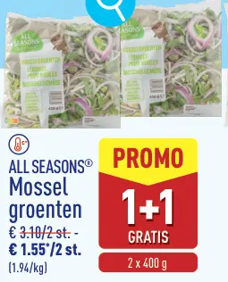 Aanbieding: Mossel groenten