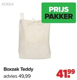 Aanbieding: Boxzak Teddy