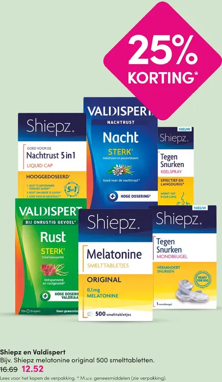 Aanbieding: Melatonine original 500 smelttabletten