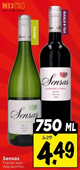 Aanbieding: Sensas