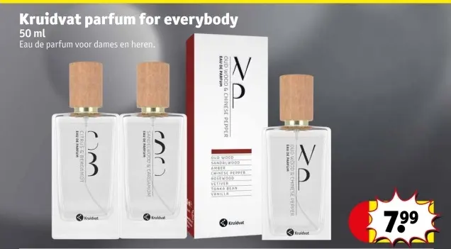 Aanbieding: parfum for everybody