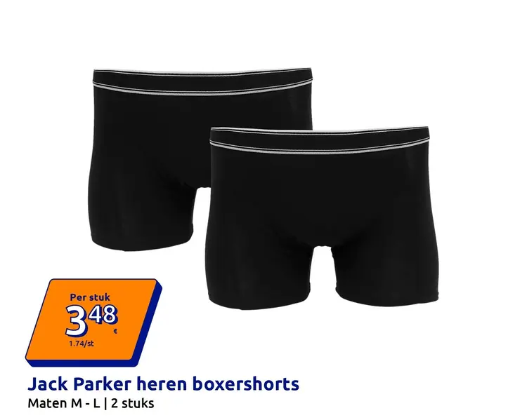 Aanbieding: Jack Parker heren boxershorts