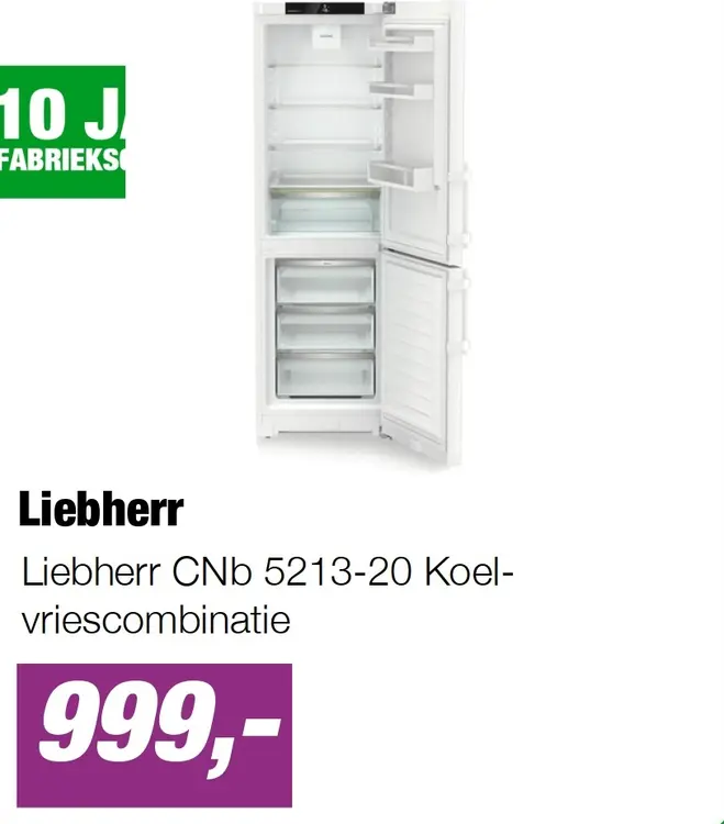 Aanbieding: Liebherr CNb 5213-20 Koel-vriescombinatie