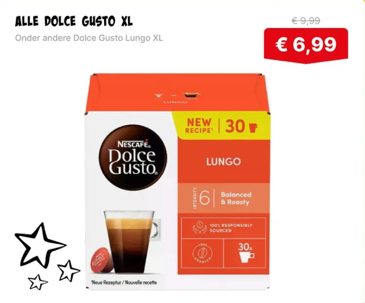 Aanbieding: Dolce gusto xl