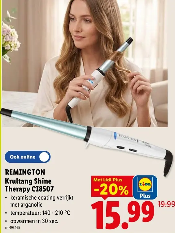 Promotie: Krultang Shine Therapy CI8507