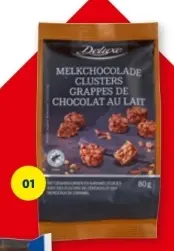 Aanbieding: Melkchocolade clusters