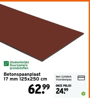Aanbieding: Betonspaanplaat
