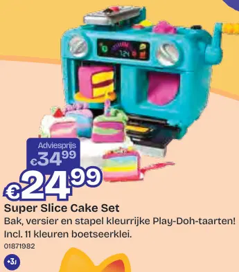 Aanbieding: Super Slice Cake Set