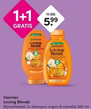 Aanbieding: Garnier Loving Blends