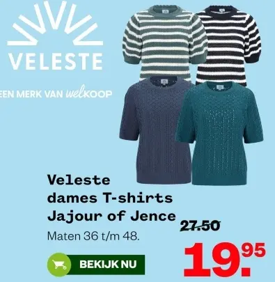 Aanbieding: dames T-shirts Jajour of Jence