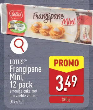 Aanbieding: LOTUS® Frangipane Mini