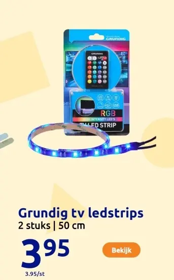 Aanbieding: Grundig tv ledstrips