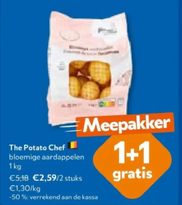 Promotie: bloemige aardappelen