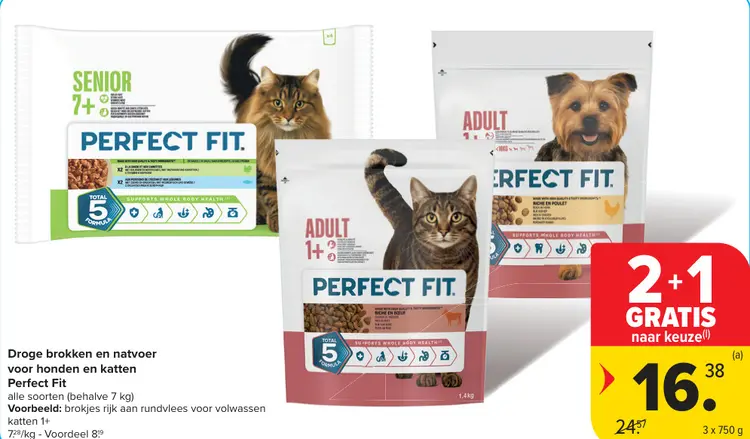Promotie: Droge brokken en natvoer voor honden en katten