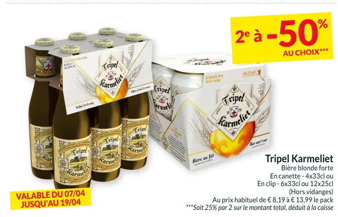 Offre: Tripel Karmeliet