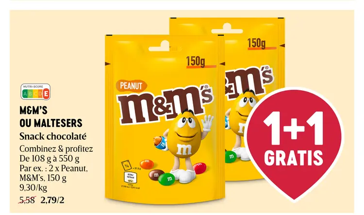 Offre: Snack chocolaté