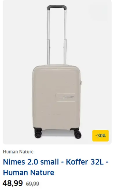 Aanbieding: Nimes 2.0 small - Koffer 32L