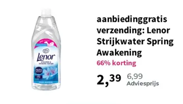 Aanbieding: Lenor Strijkwater Spring Awakening