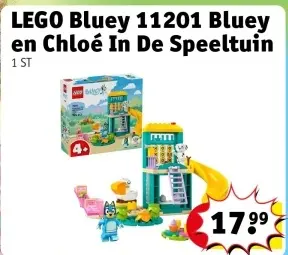 Aanbieding: Bluey 11201 Bluey en Chloé In De Speeltuin