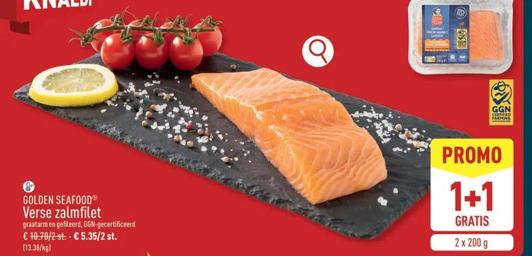 Promotie: Verse zalmfilet