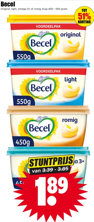Aanbieding: Margarine