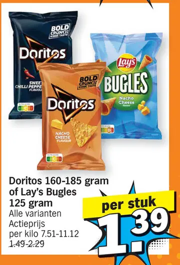 Promotie: Doritos or Lay's Bugles