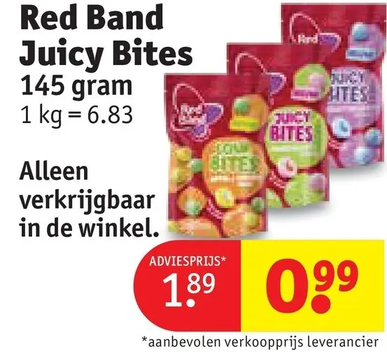 Promotie: Juicy Bites