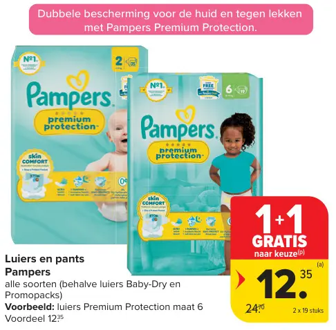 Promotie: Luiers en pants